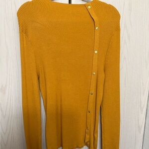Fashion Nova Mustard Cardigan